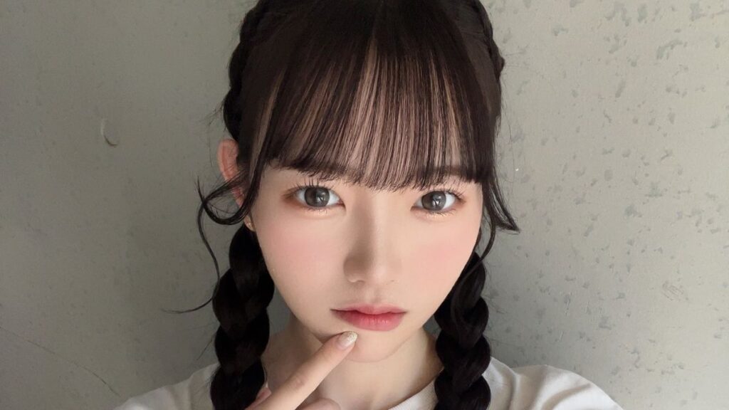 真鍋凪咲おさげ